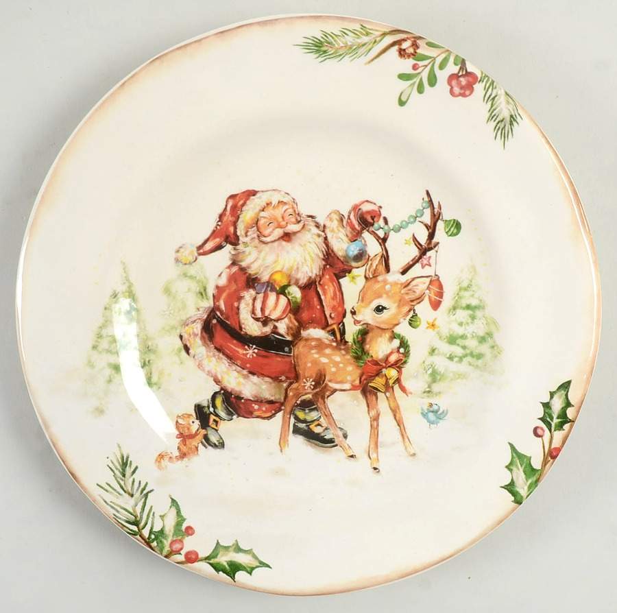 Winter's Wonder Accent Salad Plate by Pier 1-1