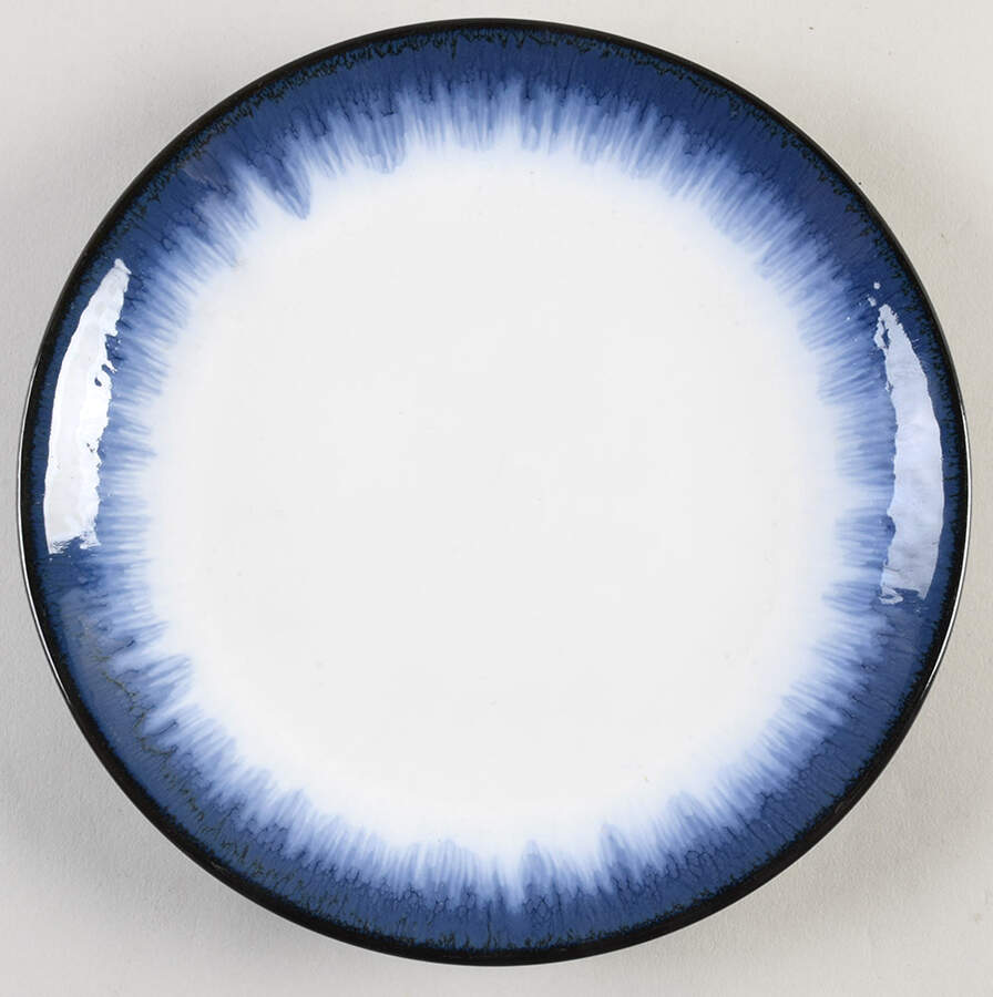 Lunar Cobalt Blue Salad Plate by Pfaltzgraff-1