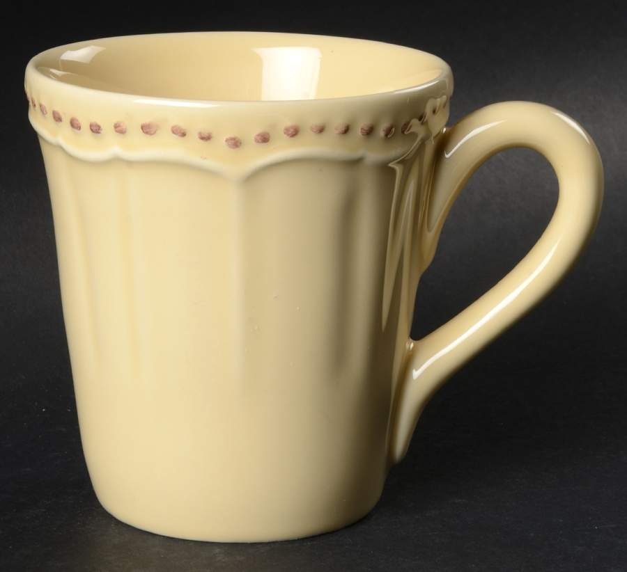 Antique Yellow Mug by Primagera-1