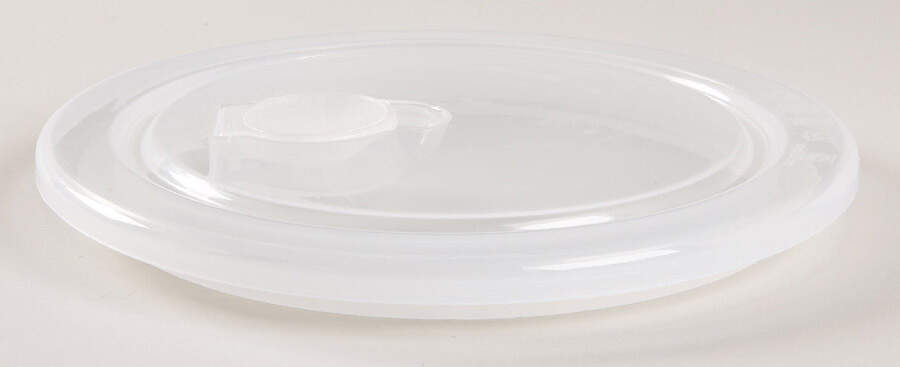 Chateau 6" Storage Ceramic Bowl Plastic Lid by Pfaltzgraff-1