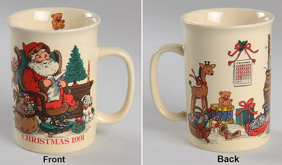 Kris Kringle 1991 Collector Mug by Potpourri Press-1