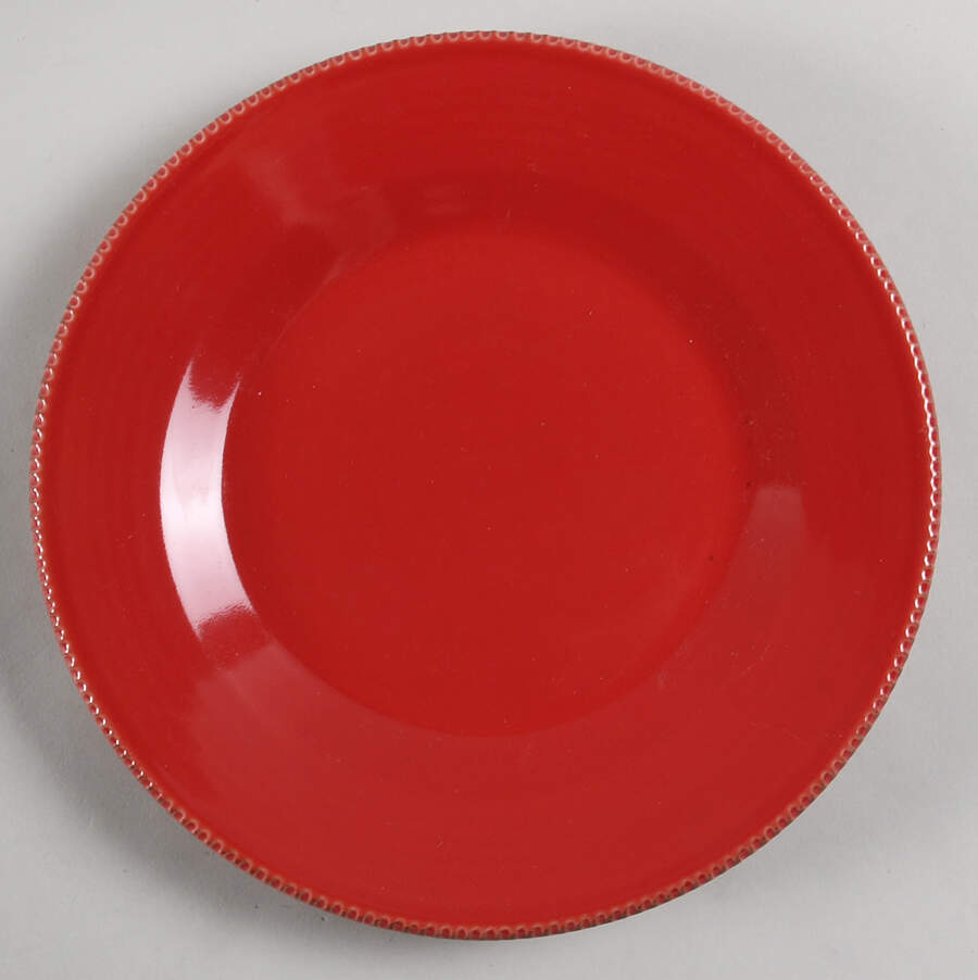 Gabriella Red Salad Plate by Pottery Barn China-1
