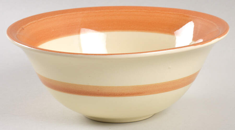 Fresco Terra Cotta Soup/Cereal Bowl by Poole Pottery-1