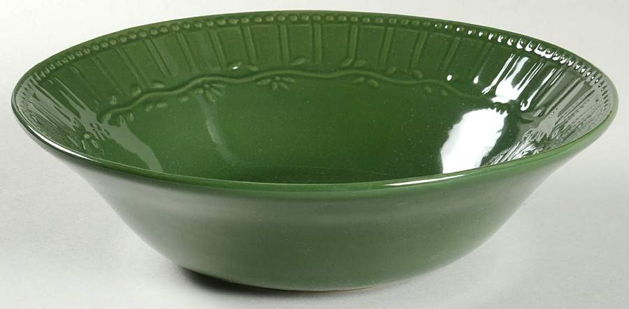 Amelia Green 9" Round Serving Bowl by Pfaltzgraff-1
