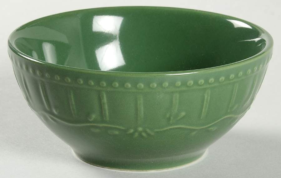 Amelia Green Fruit/Dessert (Sauce) Bowl by Pfaltzgraff-1