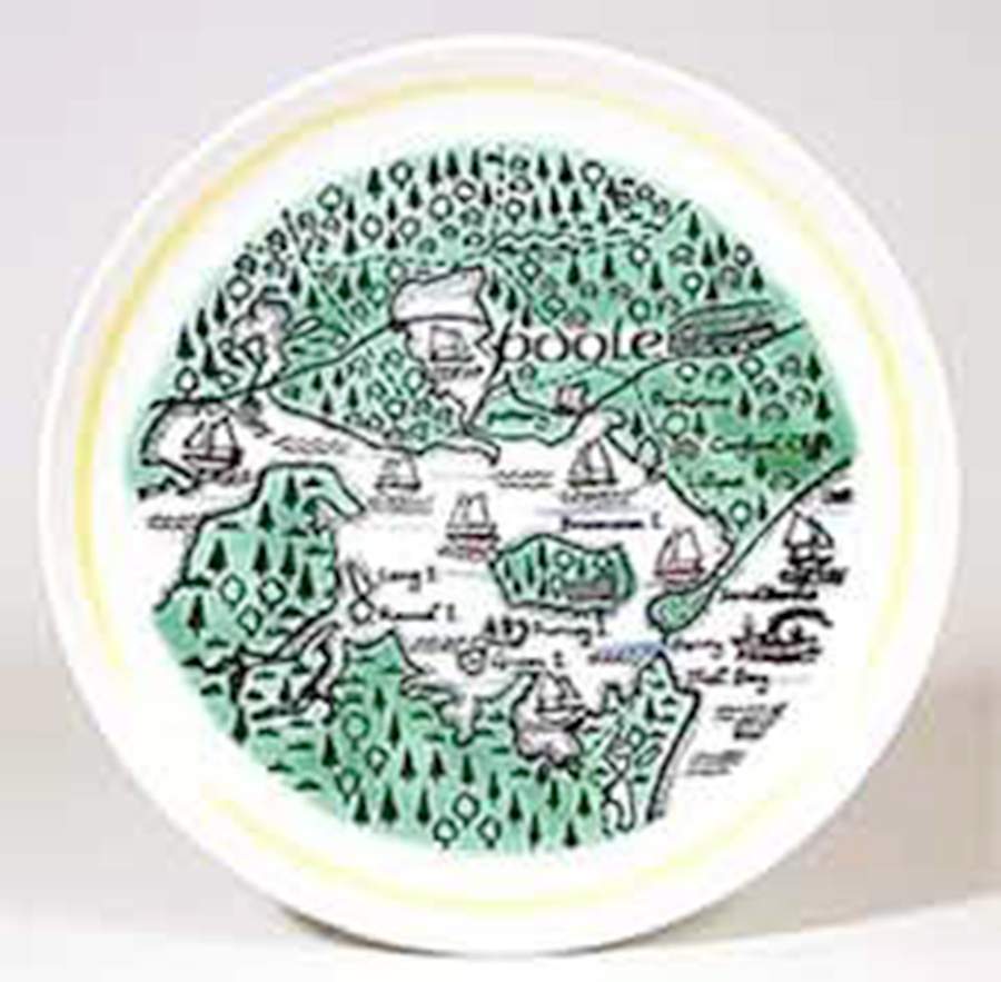 POO20 Luncheon Plate by Poole Pottery-1