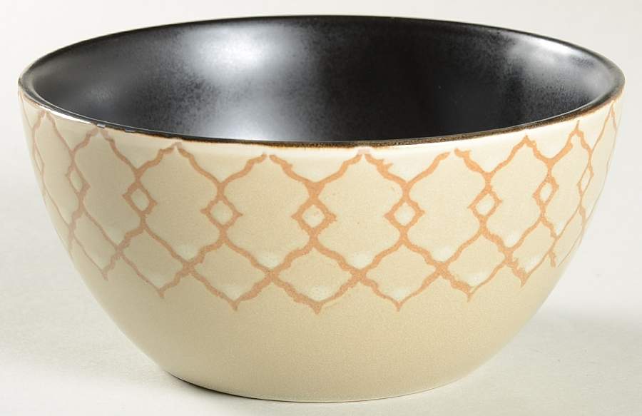 Vintage Lattice Cream Soup/Cereal Bowl by Pfaltzgraff-1
