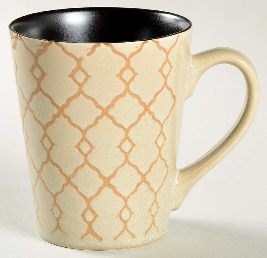 Vintage Lattice Cream Mug by Pfaltzgraff-1