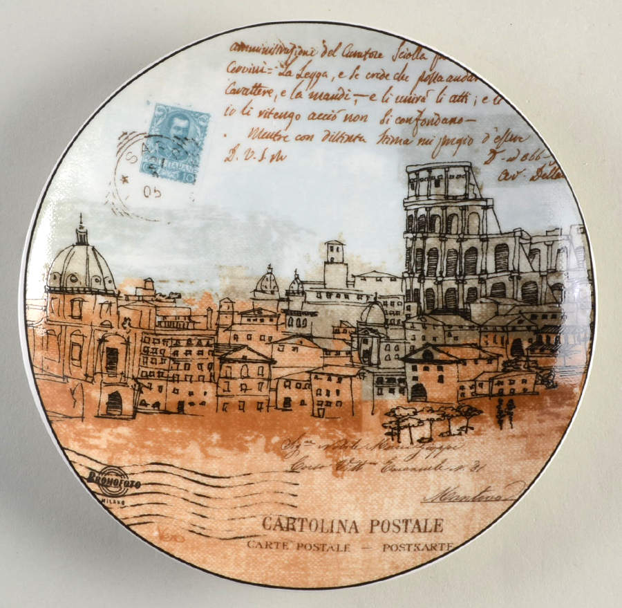 Cityscape Bread & Butter Plate by Pier 1-1