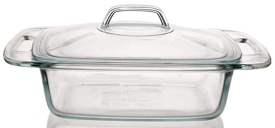 Easy Grab Rectangular Baker & Glass Lid by Pyrex-1