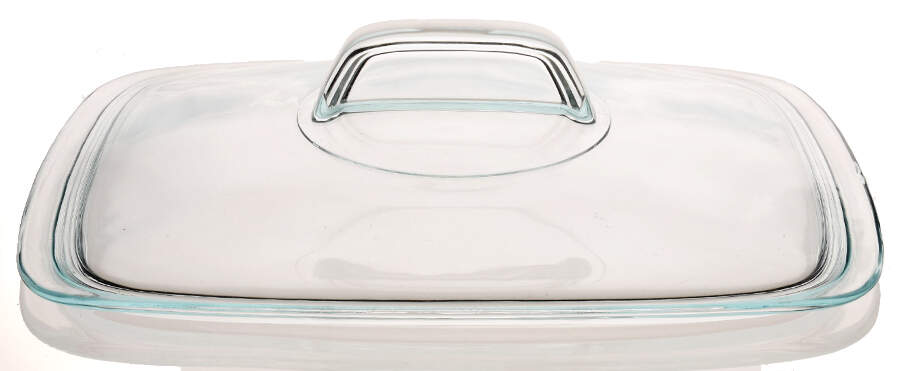 Easy Grab Glass Lid for Rectangular Baker by Pyrex-1