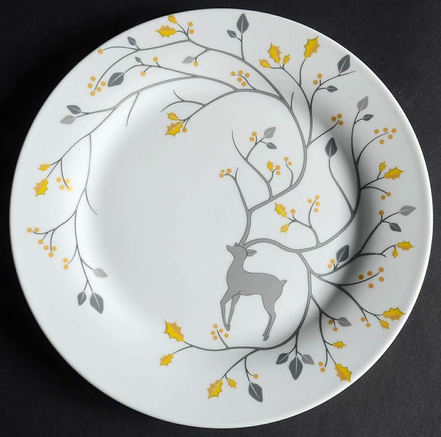 Luxe Caribou Luncheon Plate by Pottery Barn China-1