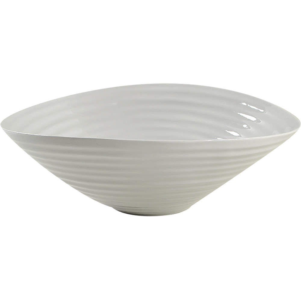 Sophie Conran Grey 12" Large Salad Serving Bowl by Portmeirion-1