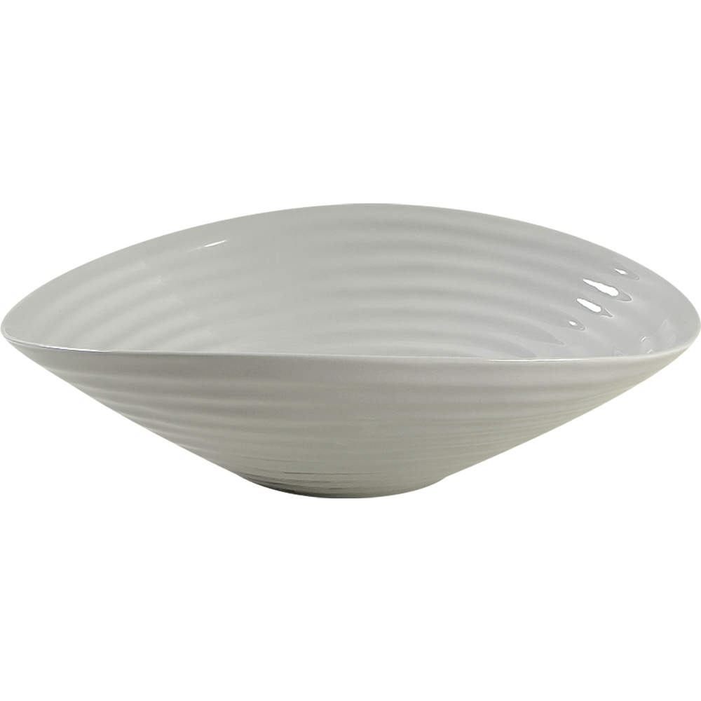 Sophie Conran Grey 11" Large Salad Serving Bowl by Portmeirion-1