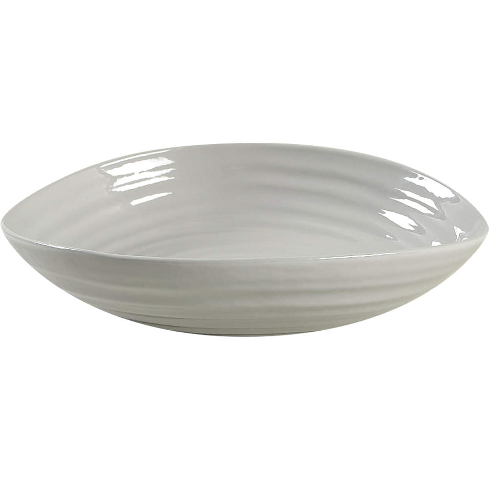 Sophie Conran Grey 9" Individual Pasta Bowl by Portmeirion-1