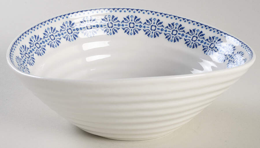 Sophie Blue Soup/Cereal Bowl by Portmeirion-1