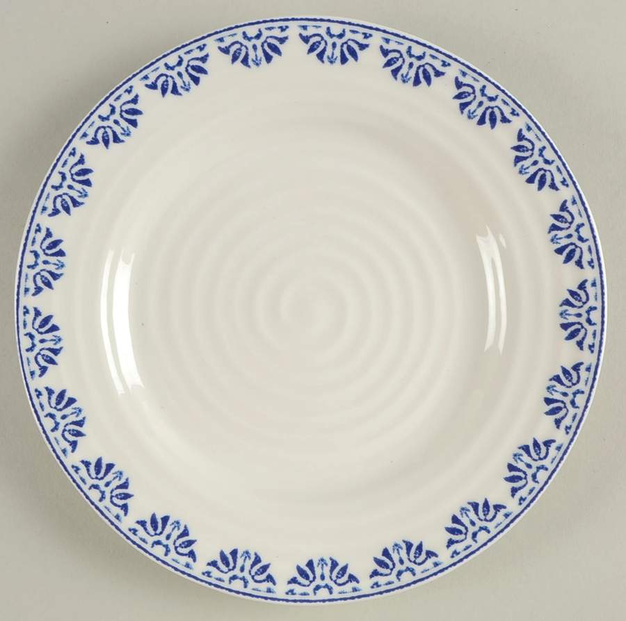 Sophie Blue Salad/Dessert Plate by Portmeirion-1