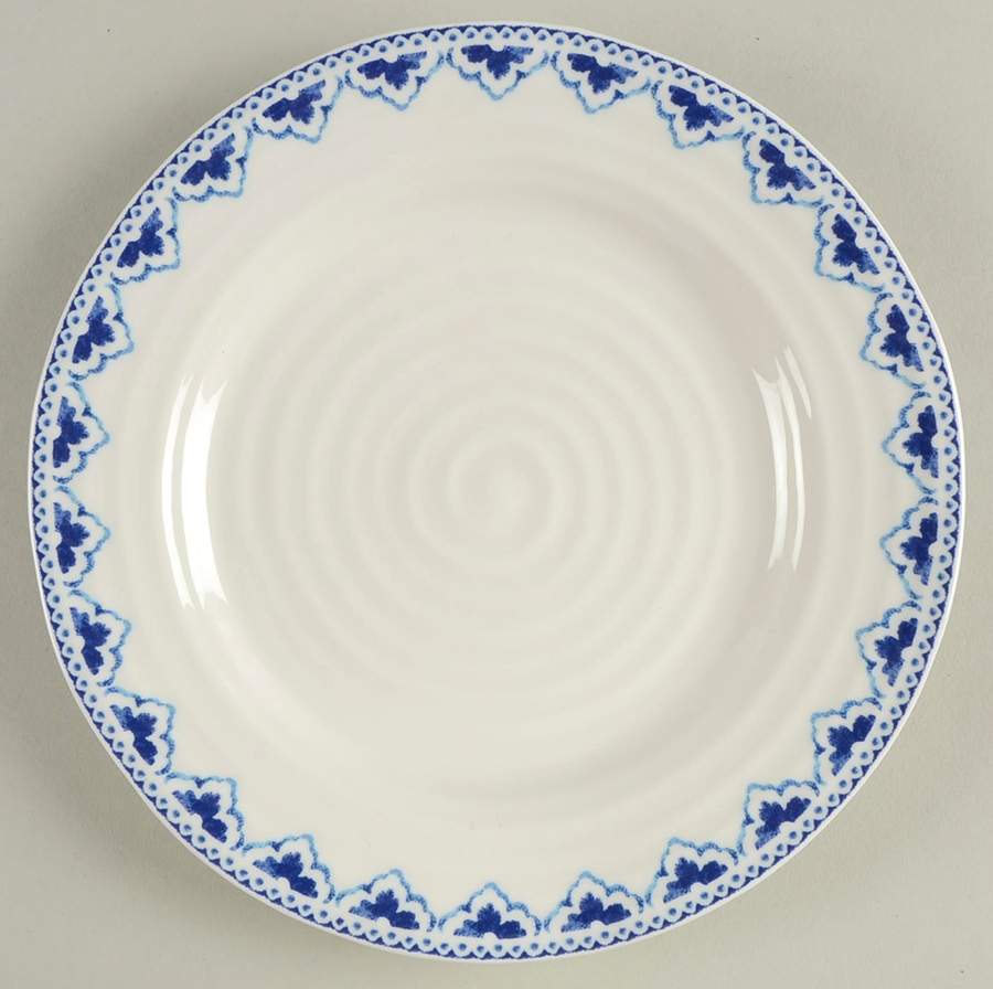 Sophie Blue Salad/Dessert Plate by Portmeirion-1