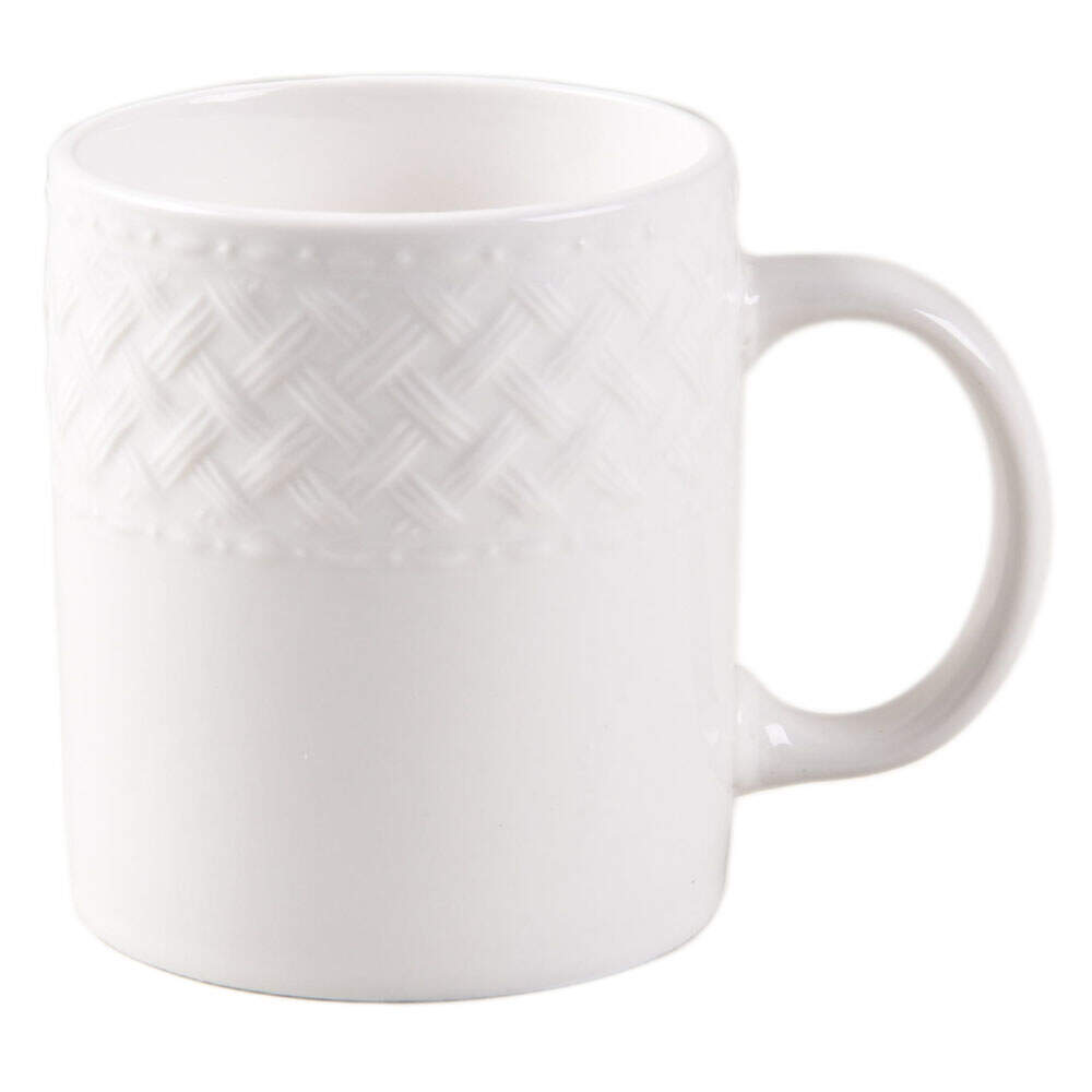 Basketweave Mug by Pfaltzgraff-1