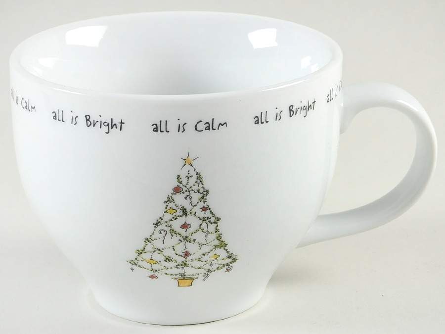 Holiday Cheer Soup Mug by Pottery Barn China-1