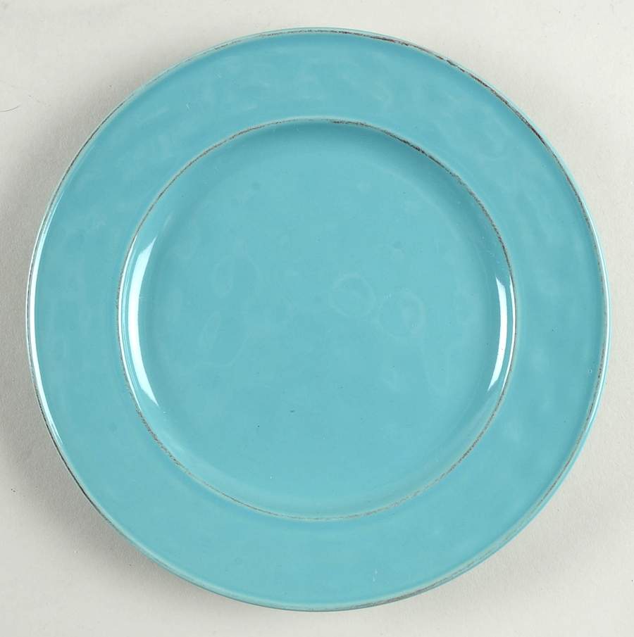 Martillo Turquoise Salad Plate by Pier 1-1
