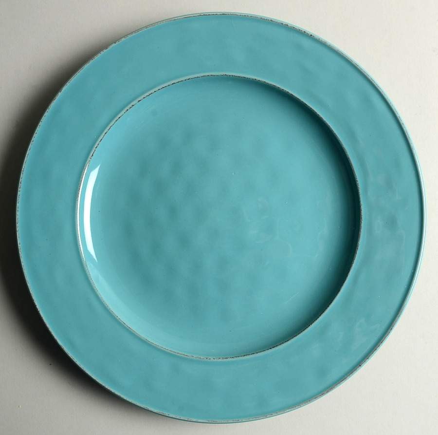 Martillo Turquoise Dinner Plate by Pier 1-1