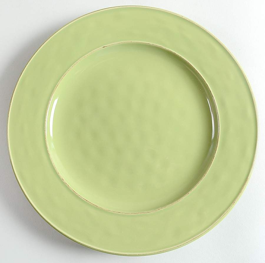 Martillo Grass Green Dinner Plate by Pier 1-1