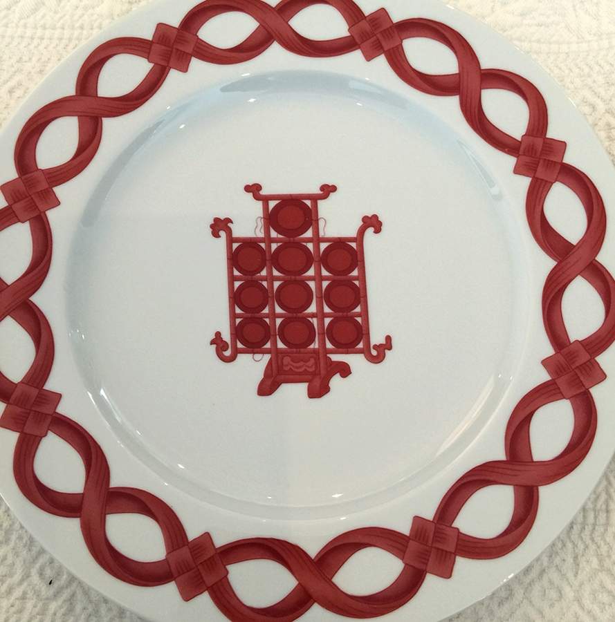 Nicobar Salad Plate by Pierre Frey (Patrick Frey)-1
