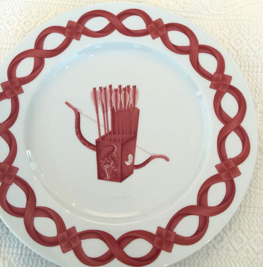 Nicobar Salad Plate by Pierre Frey (Patrick Frey)-1