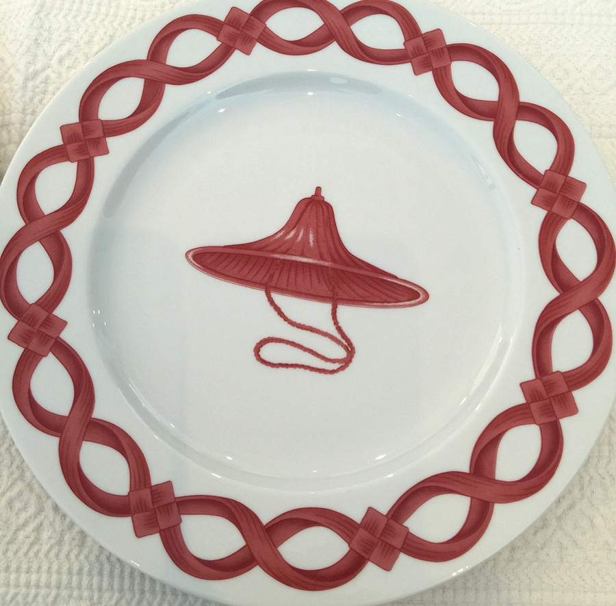 Nicobar Salad Plate by Pierre Frey (Patrick Frey)-1
