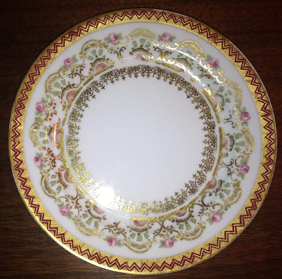 POY832 Bread & Butter Plate by Jean Pouyat-1