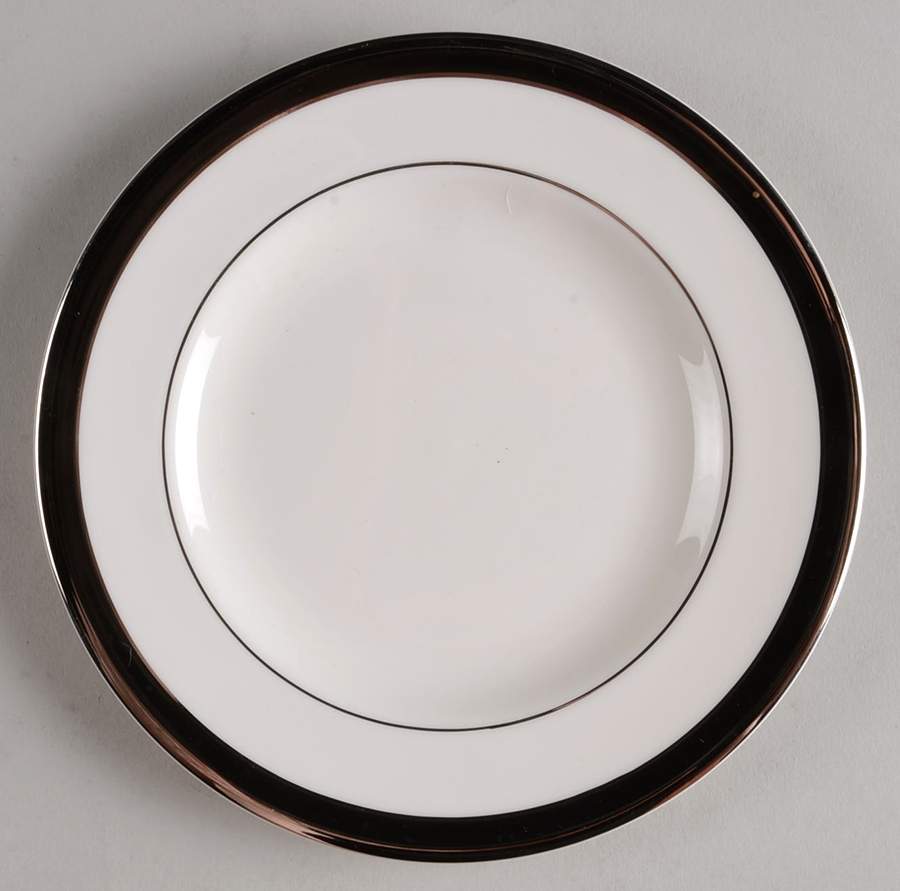 PIC20 (Platinum Trim) Bread & Butter Plate by Pickard-1