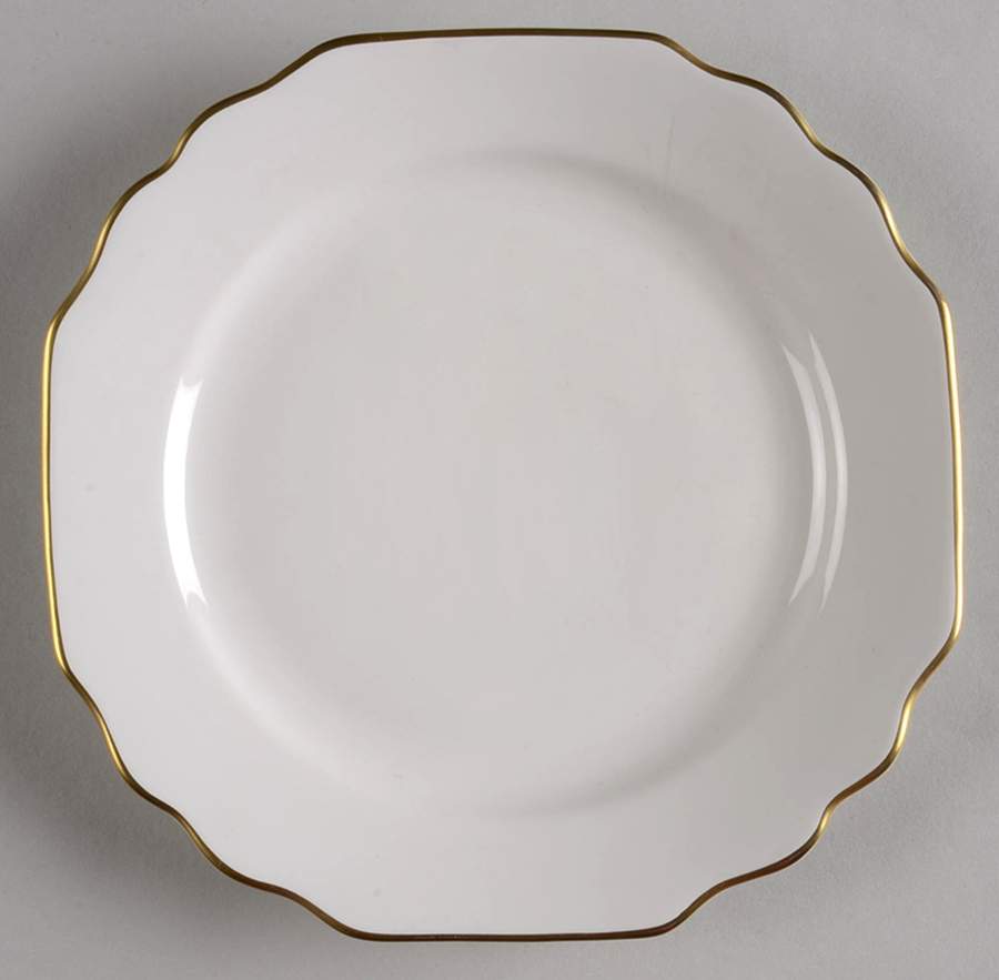 Georgian Gold (Off White) Bread & Butter Plate by Pickard-1