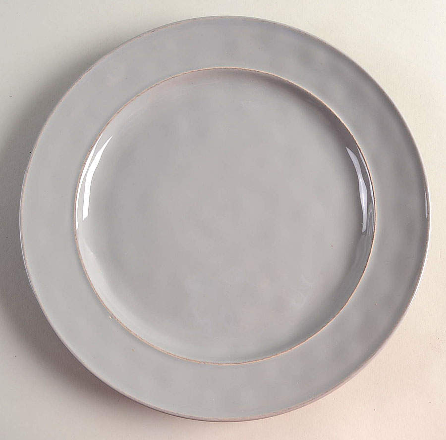 Cambria Gray Small Dinner Plate by Pottery Barn China-1