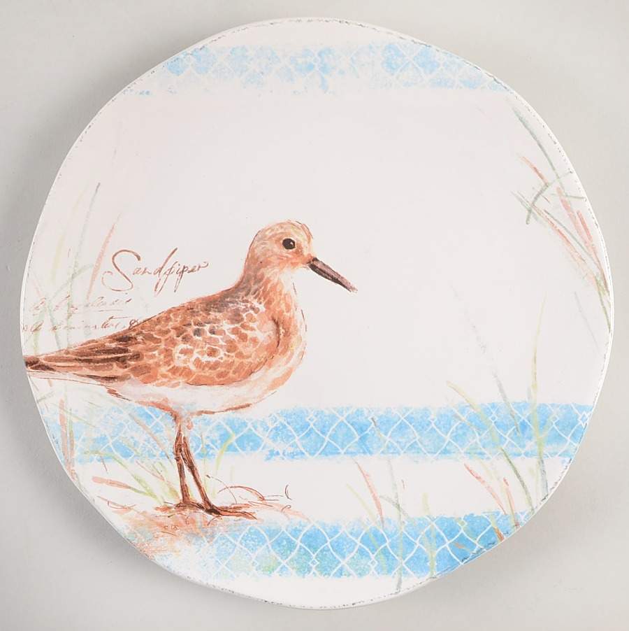Sandpiper Dinner Plate by Pier 1-1