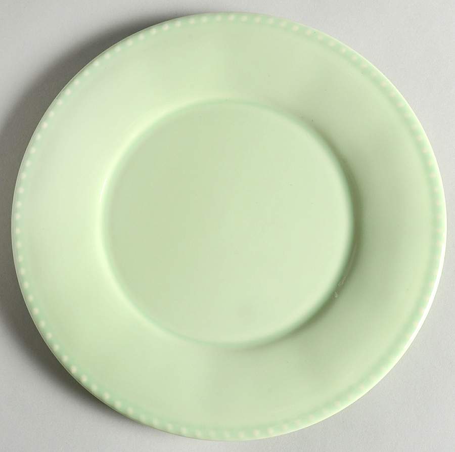 Beaded Green Salad Plate by Primagera-1