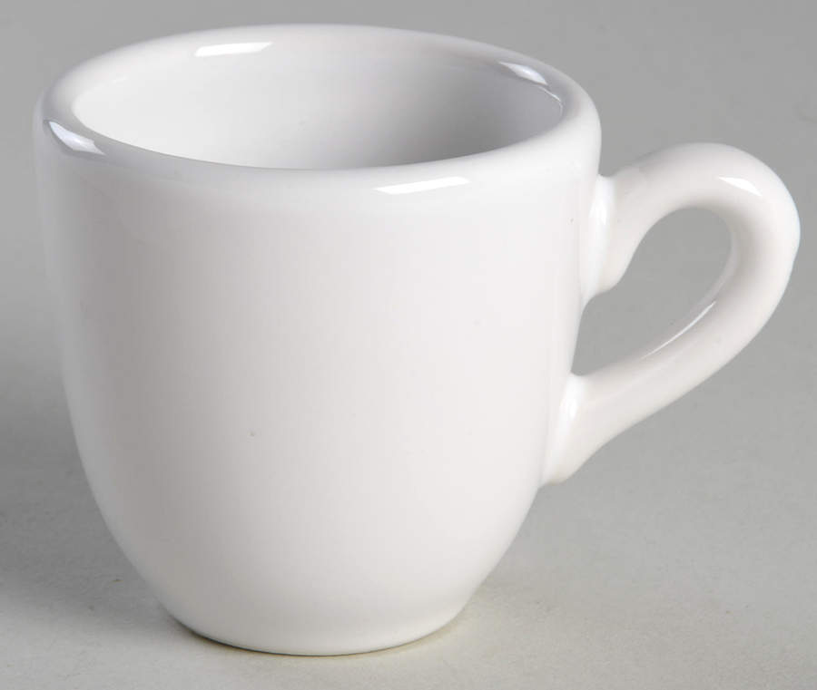 PMZ32 White Espresso Mug by Primagera-1