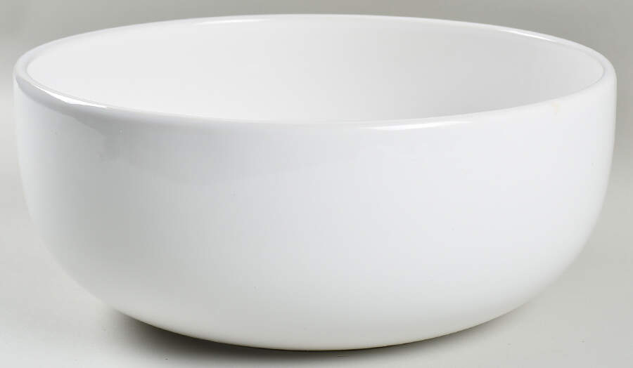PMZ32 White 10" Round Serving Bowl by Primagera-1