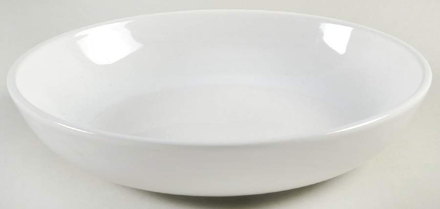 PMZ32 White 8" Individual Pasta Bowl by Primagera-1