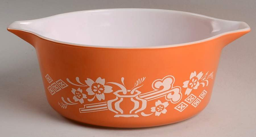 Dynasty 2.5 Qt Round Casserole No Lid by Pyrex-1
