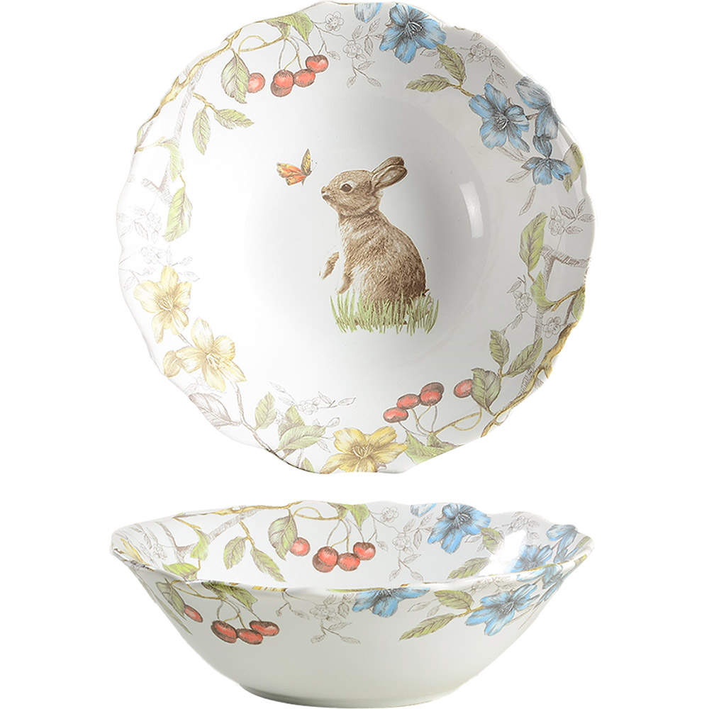 Sofie the Bunny 10" Round Serving Bowl by Pier 1-1