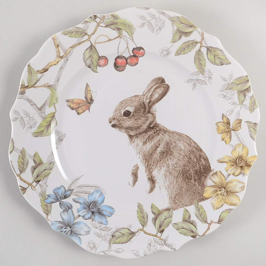 Sofie the Bunny Dinner Plate by Pier 1-1