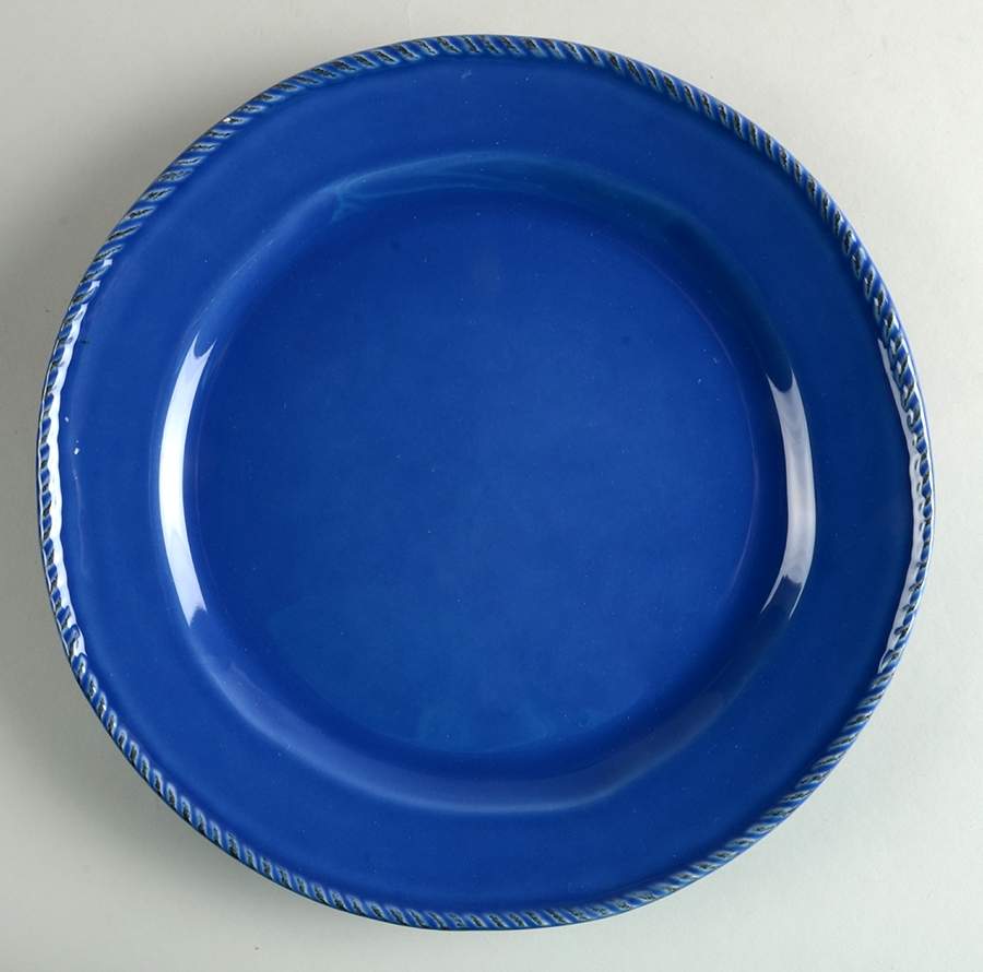 Nautic Dark Blue Dinner Plate by Primagera-1