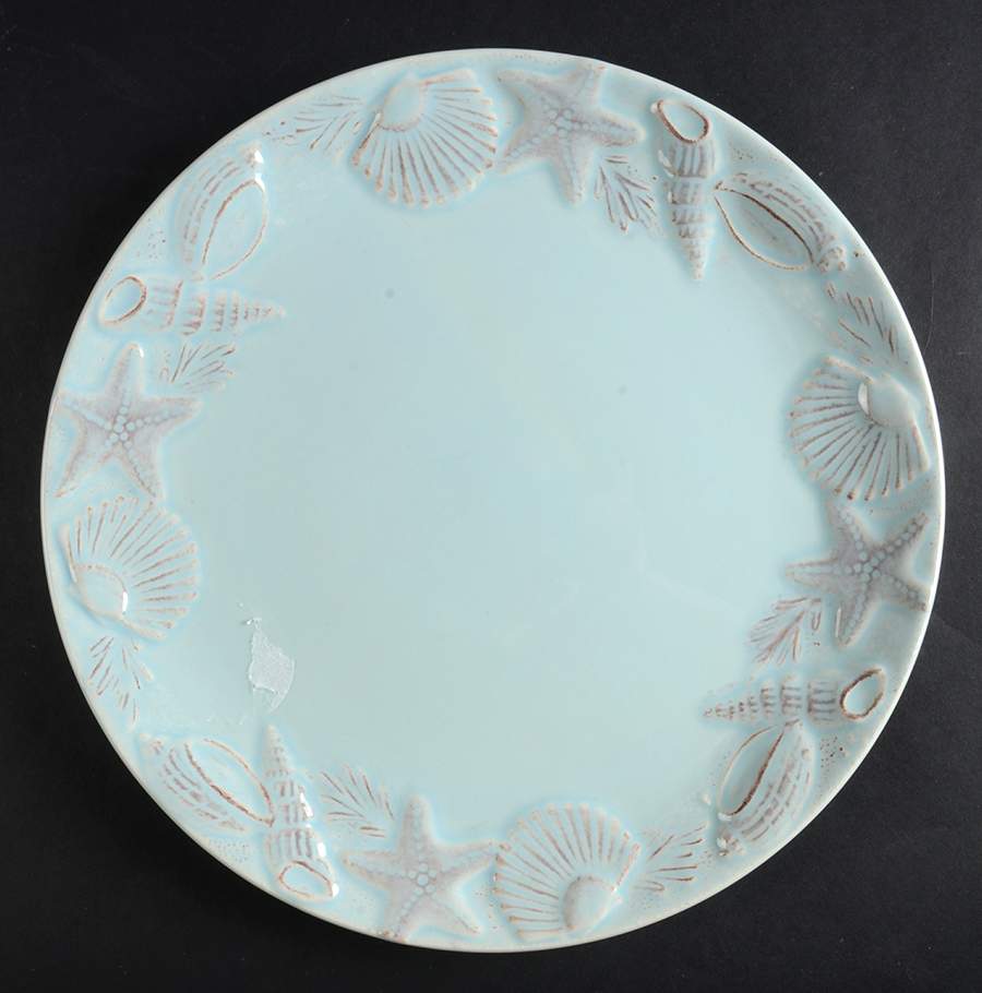 Le Mer Aqua Dinner Plate by Primagera-1