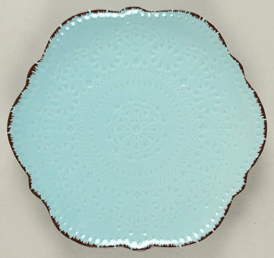 Marseilles Teal Salad Plate by Pfaltzgraff-1