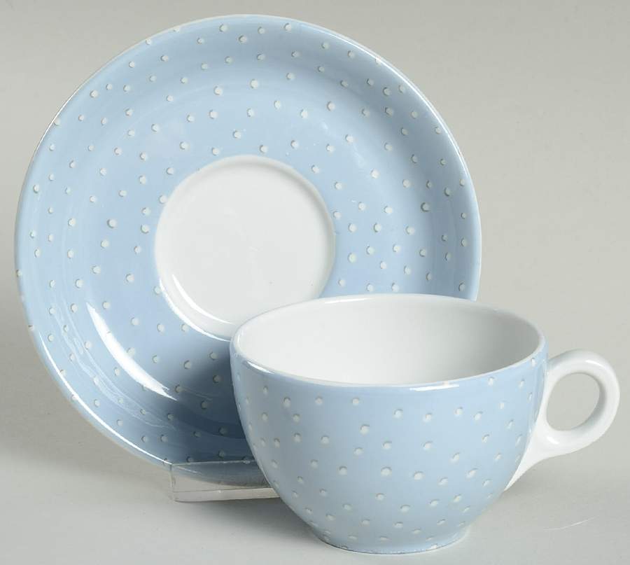 G832 Flat Cup & Saucer Set by Pillivuyt-1