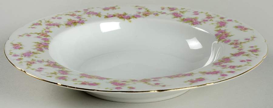 PBC15 Rim Soup Bowl by Princess (Bavaria, Czech)-1