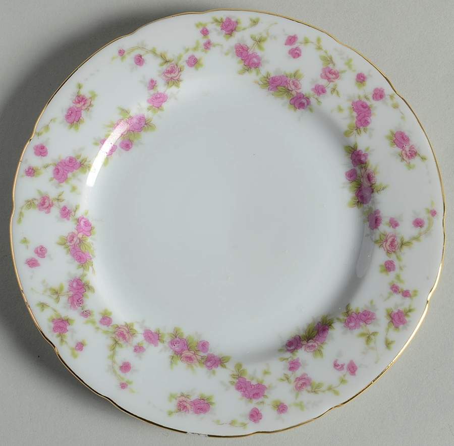 PBC15 Bread & Butter Plate by Princess (Bavaria, Czech)-1