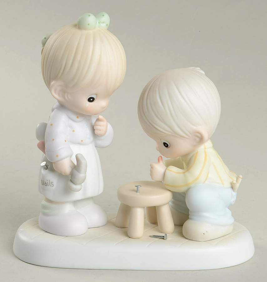 Thumb Body Loves You Trumpet-Thumbbody Loves You - Trumpet Trademark, No Box by Precious Moments-1