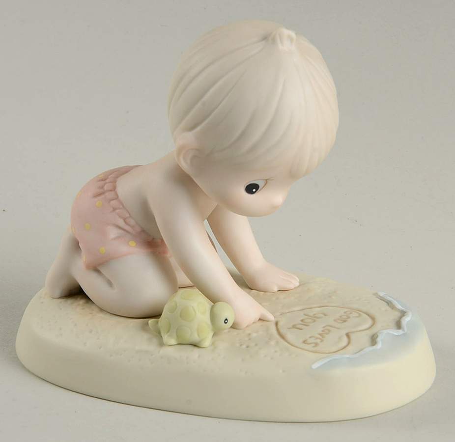 Love Letters in the Sand Heart-Love Letters In The Sand - Heart Trademark, No Box by Precious Moments-1